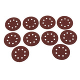 Max Sanding Disc Grit 8 Hole Flocking Sandpaper Polishing Grinding Tools 600