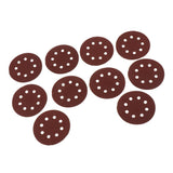 Max Sanding Disc Grit 8 Hole Flocking Sandpaper Polishing Grinding Tools 600