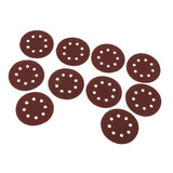 Max Sanding Disc Grit 8 Hole Flocking Sandpaper Polishing Grinding Tools 600