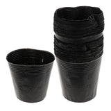 Max 100 Pieces Flower Plant Nursery Pot Plant Flower Seedling Container C