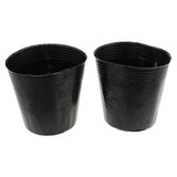 Max 100 Pieces Flower Plant Nursery Pot Plant Flower Seedling Container C