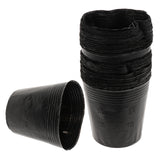 Max 100 Pieces Flower Plant Nursery Pot Plant Flower Seedling Container C