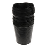 Max 100 Pieces Flower Plant Nursery Pot Plant Flower Seedling Container C