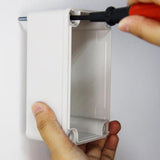 Max IP66 ABS Waterproof Plastic Enclosure Case Junction Box 8x18x7cm White