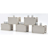 Max IP66 Waterproof Electrical Junction Box Cable Glands 132x69x50mm 1 in 3 out