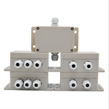 Max IP66 Waterproof Electrical Junction Box Cable Glands 132x69x50mm 1 in 3 out
