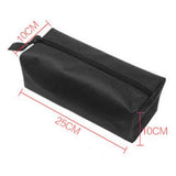 Max Zipper Tools Bag Multifunctional Oxford Cloth Pouch Organizer Black L 600D