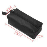 Max Zipper Tools Bag Multifunctional Oxford Cloth Pouch Organizer Black S 1680D