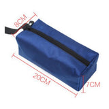 Max Zipper Tools Bag Multifunctional Oxford Cloth Pouch Organizer Blue S 1680D