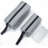 Max Zipper Tools Bag Multifunctional Oxford Cloth Pouch Organizer Grey L 1680D