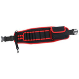 Max Oxford Cloth Thickening Tool Bags Large Toolkit with Adjustable Belt Red2