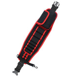 Max Oxford Cloth Thickening Tool Bags Large Toolkit with Adjustable Belt Red2