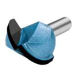 Max Double Flute Straight Router Bit Round Groove Wood Milling Cutter  I
