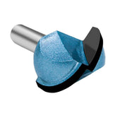 Max Double Flute Straight Router Bit Round Groove Wood Milling Cutter  I