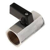 Max Male/Female Thread Mini Brass Ball Valve Flow Control Gas Oil Water Female 25mm