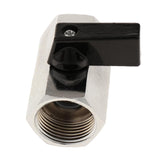Max Male/Female Thread Mini Brass Ball Valve Flow Control Gas Oil Water Female 25mm