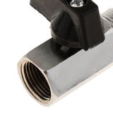 Max Male/Female Brass Ball Valve Threaded Shut-Off Switch Handle Valve Connector DN10