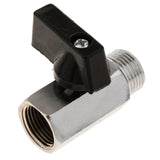 Max Male/Female Brass Ball Valve Threaded Shut-Off Switch Handle Valve Connector DN10