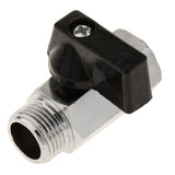 Max Male/Female Brass Ball Valve Threaded Shut-Off Switch Handle Valve Connector DN10
