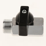 Max Male/Female Brass Ball Valve Threaded Shut-Off Switch Handle Valve Connector DN10