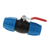 Max PE plastic valve - straight valve - plastic & steel core 50mm Steel Core 50mm Steel Core