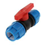 Max PE plastic valve - straight valve - plastic & steel core 20mm Plastic Core