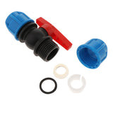 Max PE plastic valve - straight valve - plastic & steel core 20mm Plastic Core