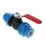 Max PE plastic valve - straight valve - plastic & steel core 20mm Steel Core
