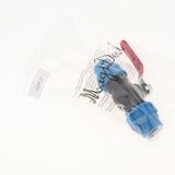 Max PE plastic valve - straight valve - plastic & steel core 20mm Steel Core