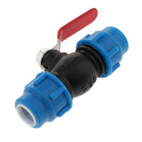 Max PE plastic valve - straight valve - plastic & steel core 20mm Steel Core
