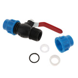 Max PE plastic valve - straight valve - plastic & steel core 20mm Steel Core