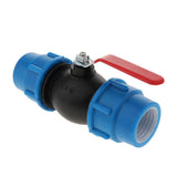 Max PE plastic valve - straight valve - plastic & steel core 50mm Steel Core 40mm Steel Core