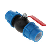 Max PE plastic valve - straight valve - plastic & steel core 50mm Steel Core 40mm Steel Core