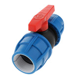 Max PE plastic valve - straight valve - plastic & steel core 50mm Steel Core 50mm Plastic Core
