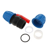 Max PE plastic valve - straight valve - plastic & steel core 50mm Steel Core 50mm Plastic Core