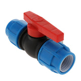 Max PE plastic valve - straight valve - plastic & steel core 32mm Plastic Core