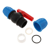 Max PE plastic valve - straight valve - plastic & steel core 32mm Plastic Core