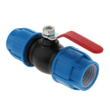 Max PE plastic valve - straight valve - plastic & steel core 32mm Steel Core