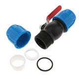 Max PE plastic valve - straight valve - plastic & steel core 32mm Steel Core