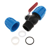 Max PE plastic valve - straight valve - plastic & steel core 25mm Steel Core