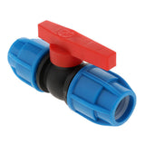 Max PE plastic valve - straight valve - plastic & steel core 25mm Plastic Core