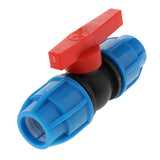 Max PE plastic valve - straight valve - plastic & steel core 25mm Plastic Core
