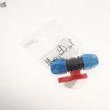 Max PE plastic valve - straight valve - plastic & steel core 25mm Plastic Core