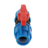 Max PE plastic valve - straight valve - plastic & steel core 25mm Plastic Core