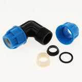 Max Quick Connect Push Fittings Curved Connector Tube Pipe Fittings 0.5inch