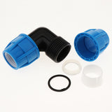 Max Quick Connect Push Fittings Curved Connector Tube Pipe Fittings 1.2inch