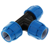 Max PE Quick Connect Push Tube Tee Union Coupler Pneumatic Push in Fitting 32mm