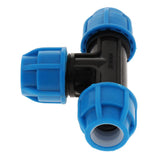Max PE Quick Connect Push Tube Tee Union Coupler Pneumatic Push in Fitting 20mm