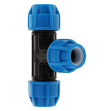 Max PE Quick Connect Push Tube Tee Union Coupler Pneumatic Push in Fitting 20mm