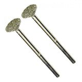 Max 3mm Shank Diamond Grinding Head Burr Bit For Stone Carving, Sanding 8mm